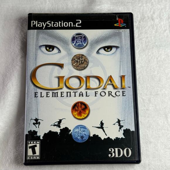 Godai Elemental Force (PS2, 2001) Complete CIB 3DO Ninja Action Adventure - Picture 1 of 7